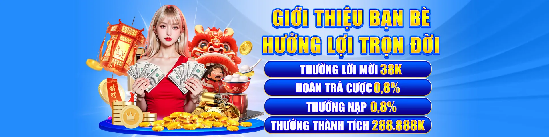 Hình ảnh tổng quan các chương trình khuyến mãi Xin88 2024